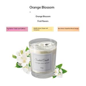 Velas aromáticas no tóxicas ecológicas de cera de soja con logotipo personalizable con fragancia de larga duración para ayudar a dormir - Product Image 2