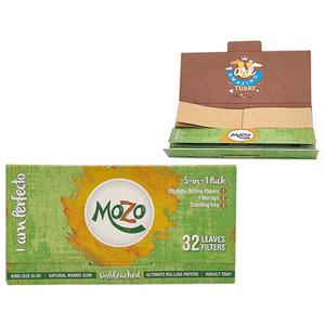 New Mozo Grateful Dead Classic Transparent Cone King Size Ultra-Thin <b>Rolling</b> Papers 32 Leaves/Booklet Premium Lighters - Product Image 4
