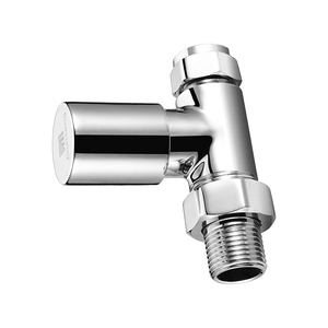 Valvola del radiatore riscaldante in ottone-valvola termostatica cromata lucidata per sistemi HVAC - Product Image 4