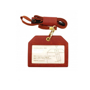 Work <b>ID</b> Card <b>Holder</b>, Korean Style Trendy PU Leather Badge Card <b>Holder</b>, Lanyard Pen <b>Holder</b>, Access Card <b>Holder</b>, Business Card - Product Image 5