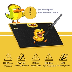 Profesional tabletas gráficas <span class=keywords><strong>HUION</strong></span> HS64 de dibujos animados gráfico pen <span class=keywords><strong>tablet</strong></span> con un lápiz de dibujo - Product Image 4