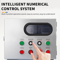 Automatische industriële groente- en fruitsnijder voor ui, knoflook, gember, zoete aardappel, wortel, in blokjes en dobbelstenen gesneden, roestvrij staal, motor 220V