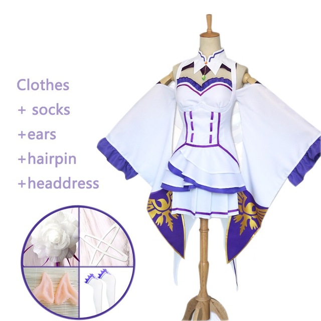 Kleid und Headwear