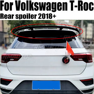 Alerón para Volkswagen VW T-Roc 2018+, Material ABS de Alta Calidad, Aspecto de Fibra de Carbono, Accesorios para el Maletero Trasero del Coche, Kit de Carrocería - Product Image 1