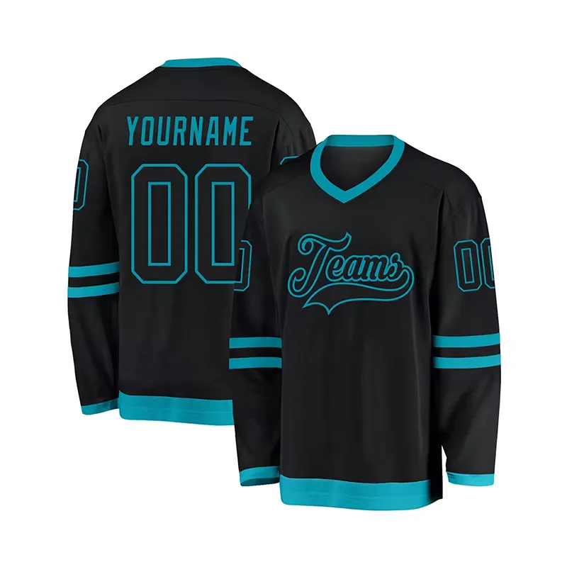 Best Selling Oversized Lightweight Hockey Jersey Manufacture Men Sweat Wicking Hockey T Shirt Pro Custom Lacrosse Jersey