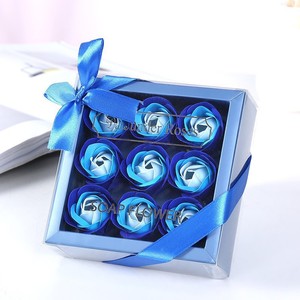 <span class=keywords><strong>Cadeau</strong></span> <span class=keywords><strong>de</strong></span> la <span class=keywords><strong>Saint</strong></span>-<span class=keywords><strong>Valentin</strong></span>, rose dégradée bon marché, 9 pièces, rose, bleu, violet, savon en forme <span class=keywords><strong>de</strong></span> fleur, boîte <span class=keywords><strong>cadeau</strong></span>, <span class=keywords><strong>cadeau</strong></span> <span class=keywords><strong>de</strong></span> la <span class=keywords><strong>Saint</strong></span>-<span class=keywords><strong>Valentin</strong></span>, <span class=keywords><strong>cadeau</strong></span> d'anniversaire - Product Image 5