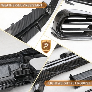 Nâng Cấp Để Top-C Phong Cách Khô Sợi Carbon Cơ Thể Kit Đối Với Mercedes Benz AMG Gt63 Phía Trước Lip Side Váy Phía Sau <span class=keywords><strong>Bumper</strong></span> Spoiler Mui Xe Bìa - Product Image 3