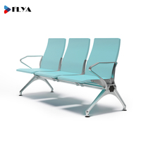 Banc d'attente à dossier haut, nouveau design 2024, pour aéroport, hôpital, clinique, salon de beauté, bureau, salle d'attente