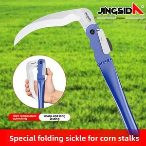 Jingsida açık mısır Scythe uzun saplı katlanır tasarım çim sorgum kesme için açık kullanım için dayanıklı Scythe - Product Image 3