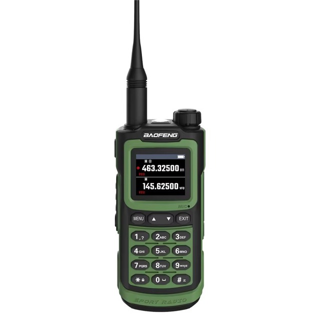 New Original Baofeng UV-20 Tri Band 999CH Ham Radio, IPX5 Waterproof Two Way Radio for Outdoor Hiking
