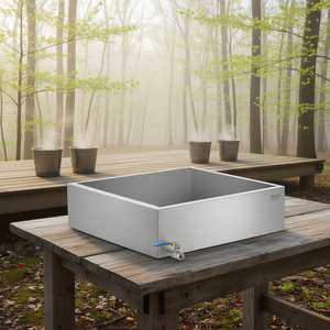 Vaschetta evaporatrice in acciaio inox 304 con valvola 5L+ per sciroppo d'acero, uso esterno - Product Image 2