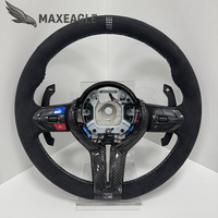 Volant en suède complet avec palettes de changement de vitesse magnétiques pour BMW F10 F20 F22 F30 F31 M2 F87 M3 F80 M4 F82 F85 F90 X5 F15 E70 E90 F16 F18
