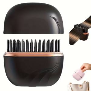 The Rechargeable <strong>Cordless</strong> <strong>Straightening</strong> Brush Fast Heat Frizz Free Shine Effortless Styling Freedom - Product Image 1