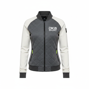 OVINDOLI giacca Varsity ibrida leggera da donna reversibile con motivo staccabile in poliestere in Nylon Spandex per l'autunno - Product Image 2