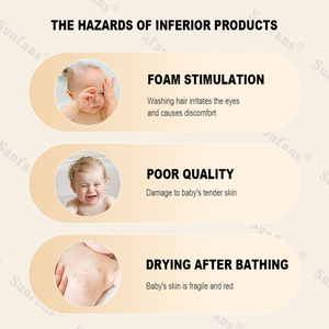 <span class=keywords><strong>Shampooing</strong></span> pour bébé, gel douche et après-shampoing hydratant 3 en 1 à l'huile <span class=keywords><strong>de</strong></span> graines <span class=keywords><strong>de</strong></span> tournesol biologique, marque privée OEM - Product Image 5