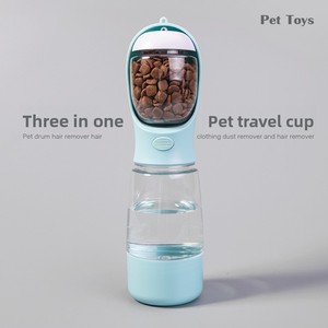 Gourde de voyage pour animaux de compagnie et bouteille d'eau portable pour promenades – Fontaine à boire pour chat en élastomère thermoplastique - Product Image 3