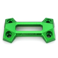 Aksesori sepeda motor Kawasaki Z800 Z250 Z300, tutup klem gagang alumunium CNC untuk sepeda motor Kawasaki Z800 Z250 Z300