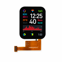 Maßgefertigtes 1,96 Zoll TFT LCD Display Modul 320x386 IPS Bildschirm Mit QSPI Schnittstelle ST77916 Treiber-IC für Smartwatch OEM-Lösung