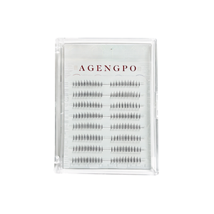 Pestañas Inferiores en Grupo con Banda Transparente, Pestañas Postizas Estilo <span class=keywords><strong>Manga</strong></span>, Pestañas Inferiores en Grupo con Logotipo Personalizado, Hechas a Mano - Product Image 5