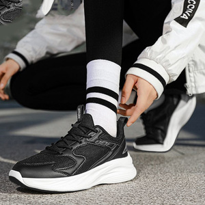 Chaussures de marche en mesh PU pour homme, légères, antidérapantes, avec coussinets, baskets décontractées - Product Image 3