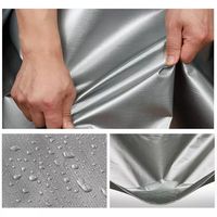 Bâche en polyéthylène (PE) renforcée en grille, imperméable, 110 GSM, pour bassin