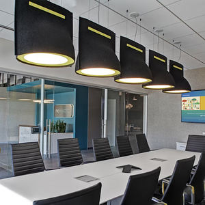 โคมไฟเพดานทรงโมเดิร์น ทำจากผ้าสักหลาดรีไซเคิล สำหรับตกแต่งบ้าน โรงแรม หรือใช้เป็นโคมไฟแขวน - Product Image 4