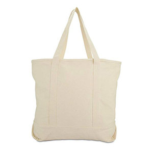 Commercio all'ingrosso eco-friendly personalizzato heavy duty extra large tela di cotone tote bag - Product Image 2