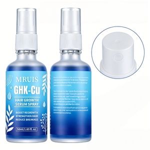 Marca Privada, Spray <span class=keywords><strong>de</strong></span> Suero Capilar con Péptidos <span class=keywords><strong>de</strong></span> Cobre GHK-Cu AHK-Cu <span class=keywords><strong>de</strong></span> 50 ml, Biotina, Tratamiento Anticaída del Cabello, Cuidado del Cuero Cabelludo, Tratamiento <span class=keywords><strong>para</strong></span> el Crecimiento del Cabello, OEM - Product Image 1