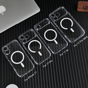 High Quality Clear Yellow Resistant Magnetic Phone <strong>Case</strong> For <strong>iPhone</strong> <strong>17</strong> <strong>Pro</strong> Max <strong>17</strong> Air Anti-UV Mobile Phone Clear Cover - Product Image 6