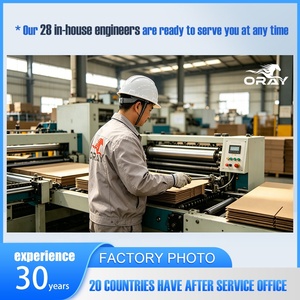 Machine à agrafer les cartons en deux parties à grande vitesse Yaskawa Servo, agrafeuse semi-automatique pour boîtes de couleur |   ORAY - Product Image 3
