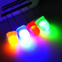 Lentille de dôme 3mm/5mm Dip Led Lampes Trou Diffusé Led Diodes Électroluminescentes Diodes Électroluminescentes Blanc/rouge/bleu/jaune/orange Flash Led Diodes