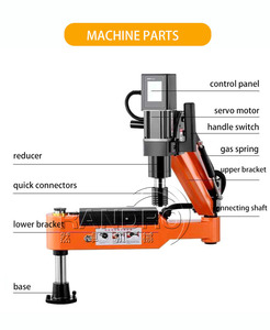 Randro động cơ servo <span class=keywords><strong>CNC</strong></span> tốc độ cao khoan và khai thác máy điện M16 M24 M30 M36 cho điện thoại - Product Image 4