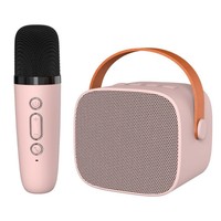 Haut-parleur Karaoké Sans Fil pour Enfants avec Micro Détachable, Alimenté par Batterie 5.3, Machine à Chanter à Domicile, Cadeau Idéal
