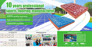 Inolp แผ่นปูพื้นสำหรับเล่นบาสเก็ตบอลแผ่นไม้ PVC ในร่มกระเบื้องสนามแบบแยกส่วน - Product Image 6