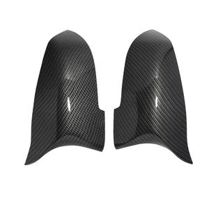 Coques de rétroviseurs en fibre de carbone pour BMW Série 5 F10 F18 2014-2016, ensemble complet en ABS avec installation par ruban adhésif 3M - Product Image 4