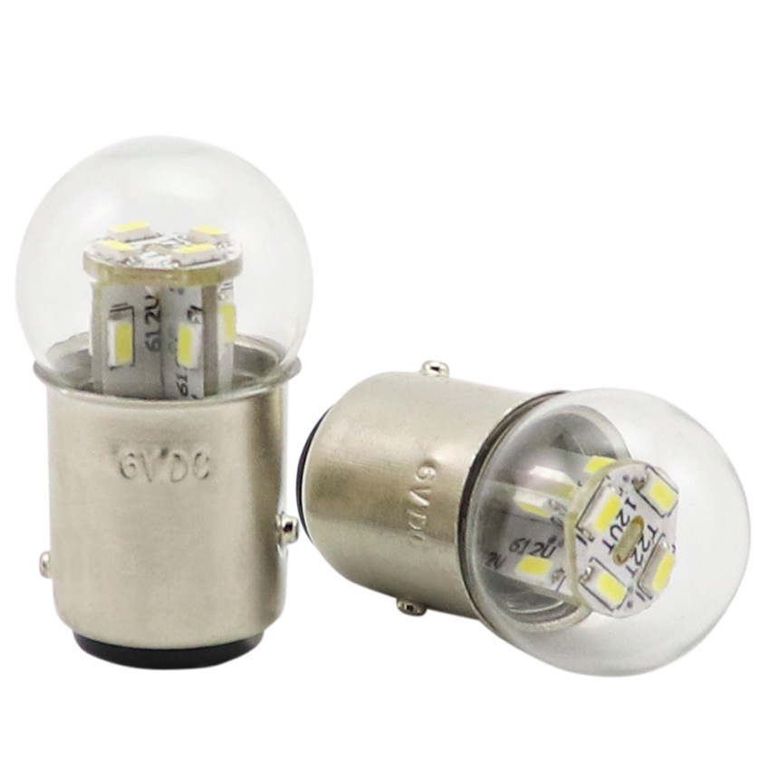 LED Light G18 LED Bulb 6V 12V 24V 48V LED 1.2W Energy-saving Light B15S BA15D Indicator Light