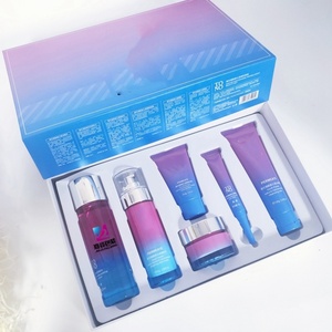 Ensemble cosmétique 30 ml 50 ml, emballage personnalisé, rose gold, huile pour le soin de la peau, lotion pour le corps, sérum, flacon en verre givré avec pompe pulvérisateur - Product Image 6