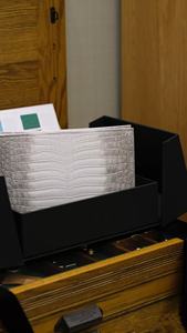 Nuova <span class=keywords><strong>pochette</strong></span> Casual da <span class=keywords><strong>uomo</strong></span> di alta qualità, realizzata a mano in <span class=keywords><strong>pelle</strong></span> di coccodrillo - Product Image 4