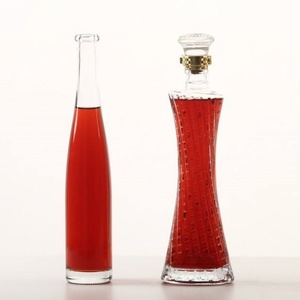 Bouteille de vin en verre vide de forme spéciale personnalisée en gros avec bouchon à vis pour spiritueux, vin, whisky, vodka, <span class=keywords><strong>tequila</strong></span> - Product Image 2