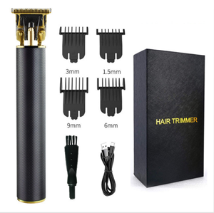 Máquina <span class=keywords><strong>de</strong></span> <span class=keywords><strong>Afeitar</strong></span> Eléctrica 0MM, Recortadora <span class=keywords><strong>de</strong></span> <span class=keywords><strong>Barba</strong></span> en Forma <span class=keywords><strong>de</strong></span> T, <span class=keywords><strong>de</strong></span> Aleación <span class=keywords><strong>de</strong></span> Zinc, USB, para <span class=keywords><strong>Barba</strong></span> <span class=keywords><strong>y</strong></span> Cabello, Cortadora <span class=keywords><strong>de</strong></span> Cabello T9 para Cabeza Rapada - Product Image 6