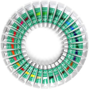 Ensemble de peinture <span class=keywords><strong>gouache</strong></span> pour artistes de haute qualité, 32 couleurs, 32 pièces, 12 ml, pour artistes professionnels et débutants - Product Image 3