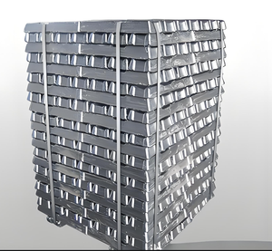 Factory Wholesale 99.9% Aluminum Alloy <b>Zinc</b> Ingot Price Per Kg Aluminum Alloy Ingot 99.7 Pure A8 Aluminum Ingot in China - Product Image 6