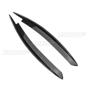 Adesivi per fari anteriori 2 pezzi per Decoartion per sopracciglia con palpebra auto per VW GOLF VI MK6 2008-2013 per MK5 GTI R 2005-stile 2007 - Product Image 3