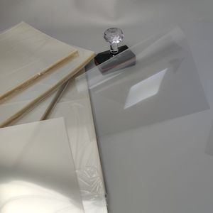 Película de Exposición Fotosensible <span class=keywords><strong>Transparente</strong></span> de PVC para la Fabricación de Sellos con Máquina de Estampado - Product Image 6