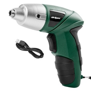 Hi-Spec Electric <b>Power</b> Screw Driver 15cm Green Black DIY <b>Tool</b> for General Maintenance and Repair - Product Image 3