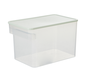 Organizador de alimentos, organizador de refrigerador de plástico apilable para despensa, tipo de tienda de plástico - Product Image 6