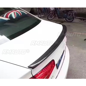 สปอยเลอร์หลังคาร์บอนไฟเบอร์ Lowkick สำหรับ Audi A4 2012 - 2015 A4 B8.5 รับประกันการติดตั้ง - Product Image 5