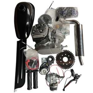 <span class=keywords><strong>Kit</strong></span> <span class=keywords><strong>moteur</strong></span> à cylindre en fer 70cc, carburateur VM20, moteurs à essence pour vélos, moteurs de vélo 2 temps DIY, admission CNC 47mm - Product Image 6