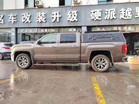Bâche de benne manuelle étanche avec boîte de rangement verrouillable pour pick-up GMC Sierra Canyon 4x4 sans perçage