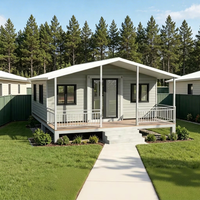 Casa Modular Prefabricada de 20 pies, 30 pies, 40 pies, Casa Móvil Prefabricada Pequeña de 2, 3, 4 Dormitorios, Casa Contenedor Expandible de Lujo